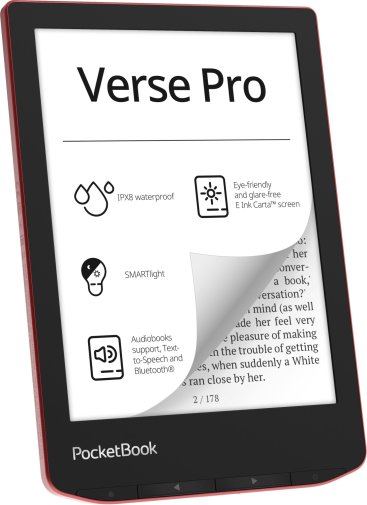 Електронна книга Pocketbook 634 Verse Pro Passion Red (PB634-3-CIS)