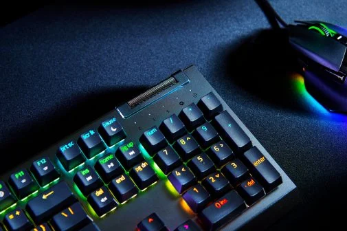 Фото: Клавіатура Razer BlackWidow V4 X Yellow Switch ENG/RU Black Gaming (RZ03-04702500-R3R1) № 16 | KTC