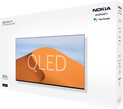 Телевізор QLED Nokia 5500D (Smart TV, Wi-Fi, 3840x2160)