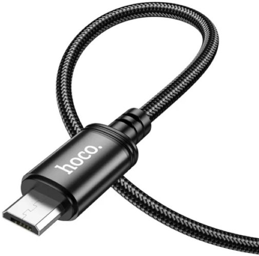 Кабель Hoco X91 Radiance 2.4A AM/MicroUSB 3m Black (6931474788719)