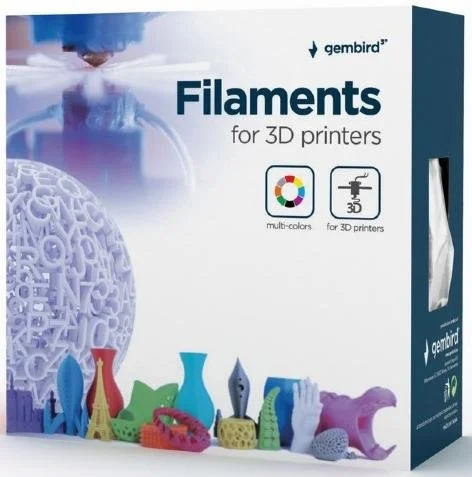 Фото: Пластик (філамент) для 3D друку Gembird 3D ABS 1kg/1.75mm Filament Black (3DP-ABS1.75-01-BK) № 8 | KTC