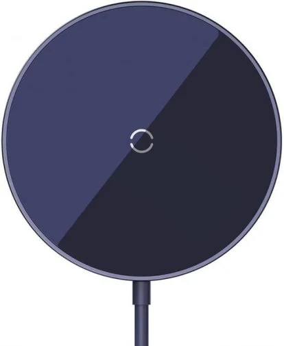 Фото: Бездротовий зарядний пристрій Baseus Simple Mini3 Magnetic Wireless Charger 15W Purple (CCJJ040205) № 9 | KTC
