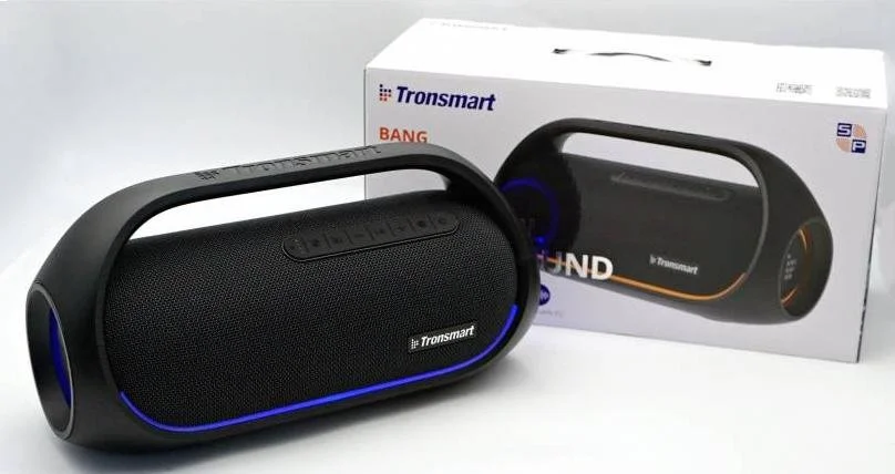 Фото: Портативна колонка Tronsmart Bang Black (868673) № 7 | KTC
