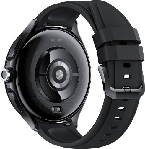 Смарт годинник Xiaomi Watch 2 Pro Black Case with Black Fluororubber Strap (BHR7211GL)