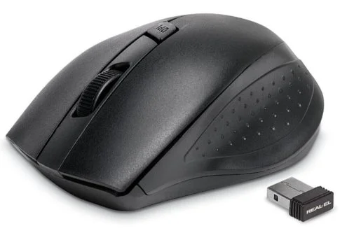 Фото: Миша Real-EL RM-300 Black/Grey (EL123200012) № 15 | KTC