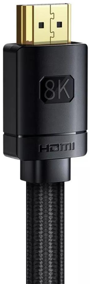 Кабель Baseus High Definition series 8K 2.1 HDMI / HDMI 5m Black (WKGQ040201)