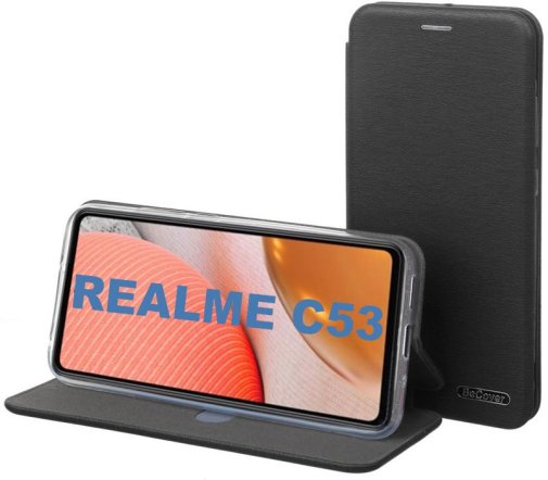Чохол BeCover for Realme C53 - Exclusive Black (710292)
