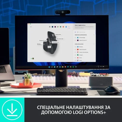 Фото: Миша Logitech MX Master 3S Performance Graphite (910-006559) № 26 | KTC