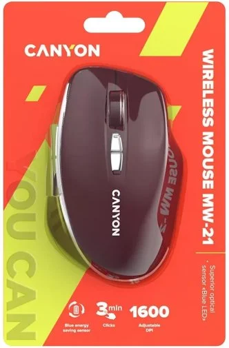 Фото: Миша Canyon MW-21 Burgundy Red (CNS-CMSW21BR) № 12 | KTC
