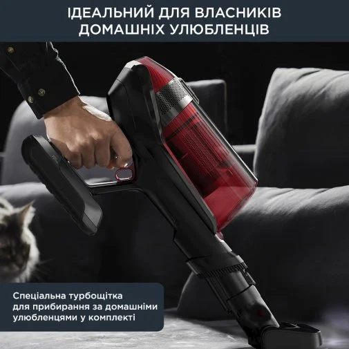 Фото: Ручний бездротовий пилосос Rowenta X-Force Flex 12.60 Auto Animal (RH98A9WO) № 18 | KTC