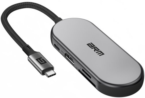 USB-хаб ArmorStandart 7in1 Gray (ARM69366)