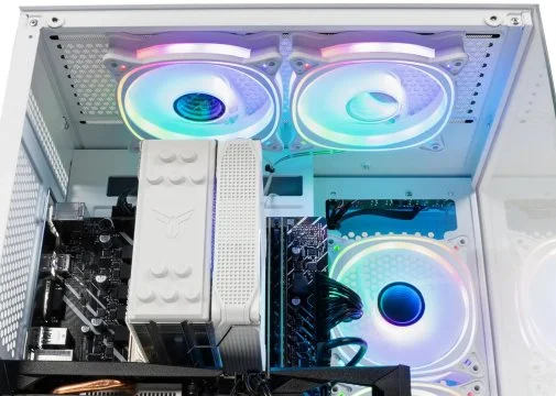 Фото: Персональний комп'ютер ARTLINE Gaming X43WHITE (X43Whitev40Win) - AMD Ryzen 5 5500 / 32 ГБ DDR4 / PCI-E SSD 1 ТБ / Nvidia / GeForce RTX 3050, 6 ГБ / AMD A320 / 500 Вт № 13 | KTC