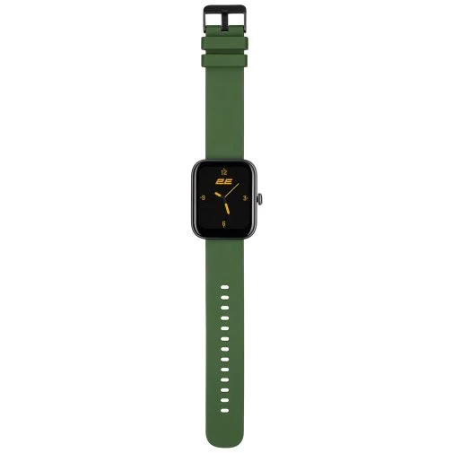 Фото: Смарт годинник 2E Alpha SQ Music Edition 46mm Black/Green (2E-CWW40BKGN) № 9 | KTC