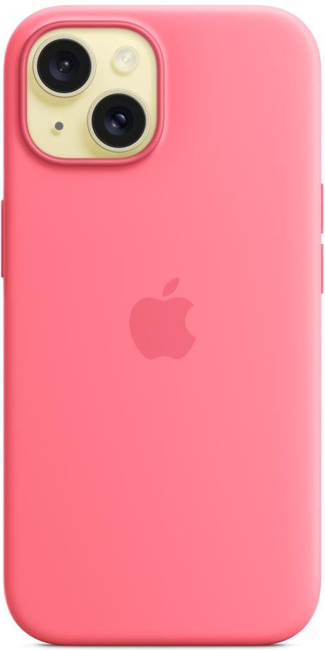 Чохол Apple for iPhone 15 - Silicone Case with MagSafe Pink (MWN93)