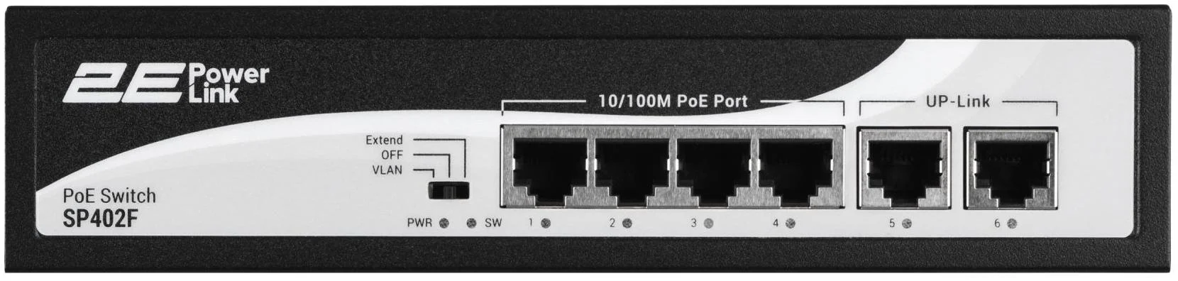Фото: Комутатор 2E PowerLink SP402F (2E-SP402F-2) № 7 | KTC