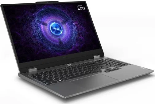 Фото: Ноутбук Lenovo LOQ 15ARP9 83JC001BRA Luna Grey - 15.6" IPS 144 Гц / AMD Ryzen 5 / 7235HS / DDR5 16 ГБ / PCI-E SSD 512 ГБ / GeForce RTX 3050 № 11 | KTC
