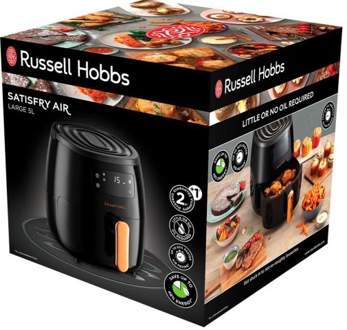 Мультипіч Russell Hobbs SatisFry Air and Grill Black/Orange (26520-56)