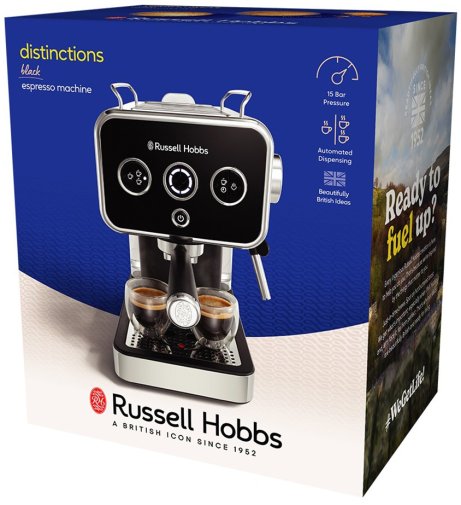 Ріжкова кавоварка Russell Hobbs Distinctions Black (26450-56)