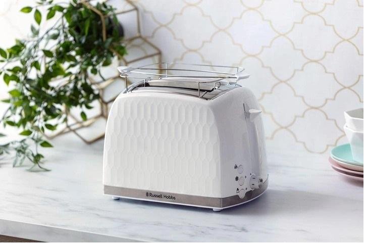 Тостер Russell Hobbs Honeycomb White (26060-56)