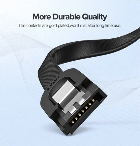 Фото: Кабель UGREEN US217 SATA / SATA 0.5m Black (UGR-30797) № 10 | KTC