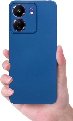 for Xiaomi Redmi 13C 4G/Poco C65 - Icon Case Camera Cover Dark Blue