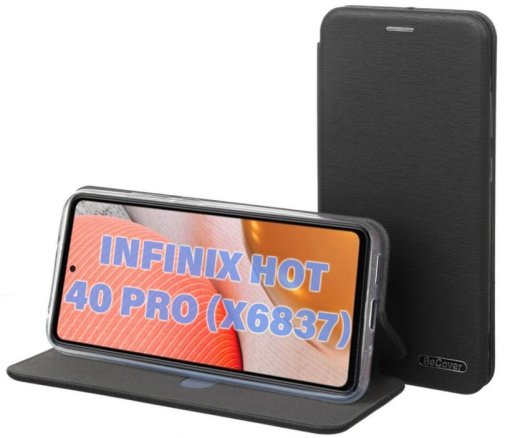 Чохол BeCover for Infinix Hot 40 Pro X6837 - Exclusive Black (711154)