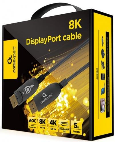 Кабель Cablexpert AOC v1.4 DP / DP 5m Black (CC-DP8K-AOC-5M)