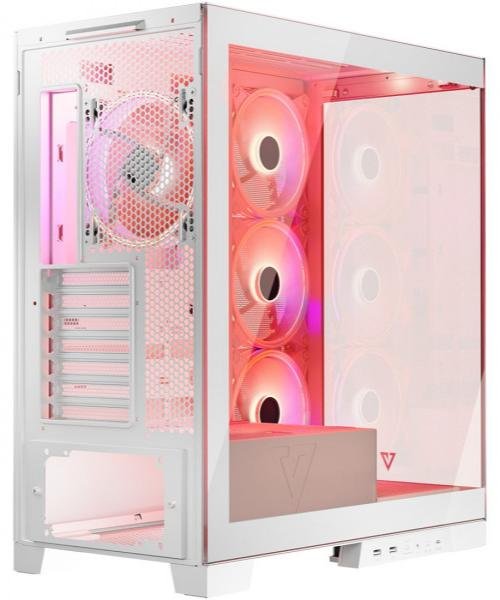 Корпус ModeCom Volcano Space Apex ARGB Midi White with window (AT-SPACE-PG-20-000000-000)