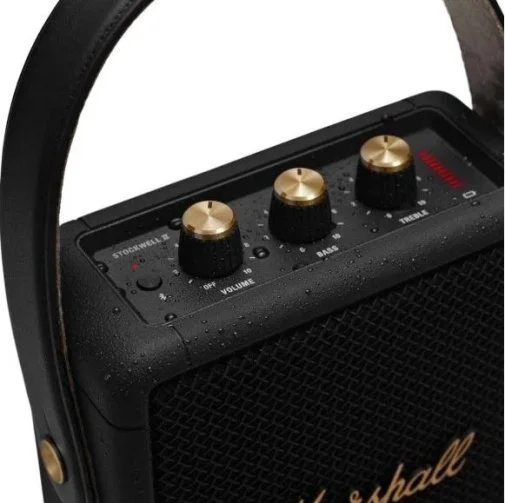 Фото: Портативна колонка Marshall Stockwell II Black and Brass (1005544) № 11 | KTC