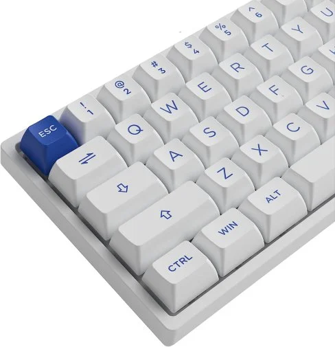 Фото: Набір кейкапів Akko Fullset Keycaps Blue/White (6925758618298) № 10 | KTC