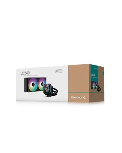 Фото: Система рідинного охолодження Deepcool LD240 (R-LD240-BKMSN-G-1) № 13 | KTC