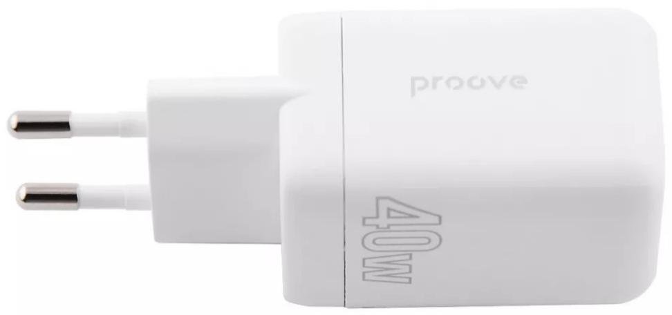 Зарядний пристрій Proove Silicone Power 40W White (WCSP4020002)