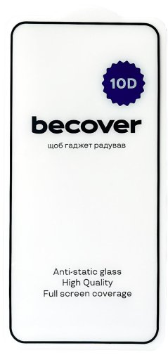 Захисне скло BeCover 10D for Xiaomi Redmi Note 13 4G - Black (711375)