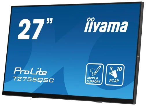Фото: Монітор iiyama ProLite T2755QSC-B1 Black - 27" IPS / 2560×1440 / 75 Гц № 22 | KTC