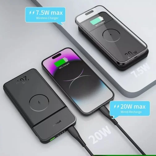 Фото: Батарея універсальна Proove Power Stand 2in1 Magnetic 10000mAh 20W Black (PBPS20030001) № 10 | KTC