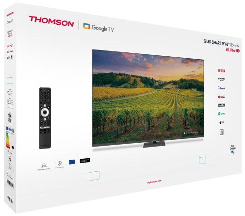 Телевізор QLED Thomson 65QG5C14 (Google TV, Wi-Fi, 3840x2160)