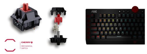 AOC AGK700 RGB Black (AGK700DR2R)