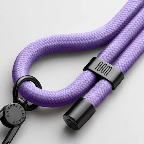 Фото: Ремінець для смартфону ArmorStandart Rope Black Lavander with Dark holder (ARM67197) № 9 | KTC