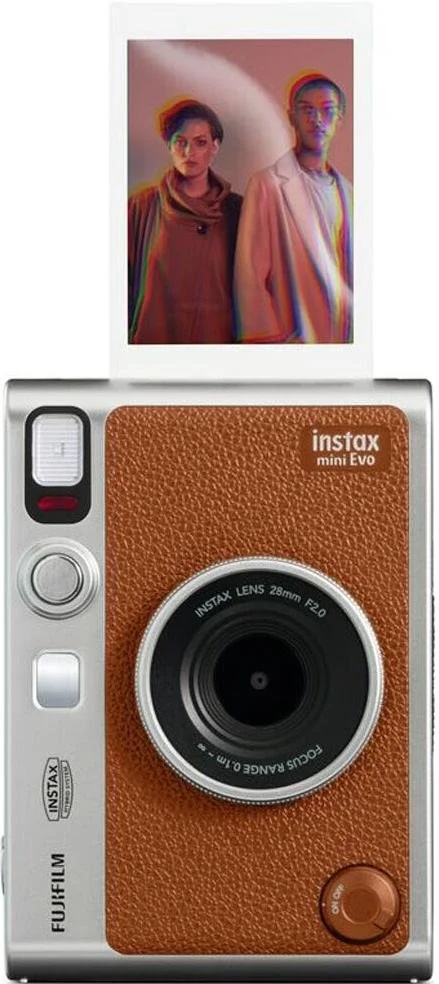 Фото: Камера миттєвого друку Fujifilm INSTAX Mini Evo Brown (16812508) № 12 | KTC