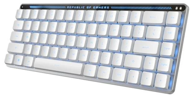 Фото: Клавіатура ASUS ROG Falchion RX Low Profile Red WL/BT RGB EN/UA White (90MP03EC-BKMA10) № 23 | KTC