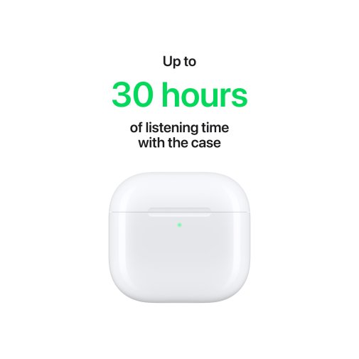 Навушники Apple AirPods 4 White