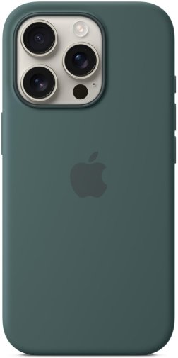 Чохол Apple for iPhone 16 Pro - Silicone Case with MagSafe Lake Green (MYYR3)