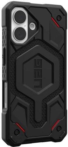 for Apple iPhone 16 - Monarch Pro Kevlar Magsafe Kevlar Black