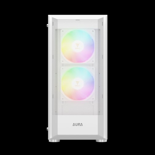 Корпус Gamdias Aura GC6 WH ARGB White with window (4711514500998)