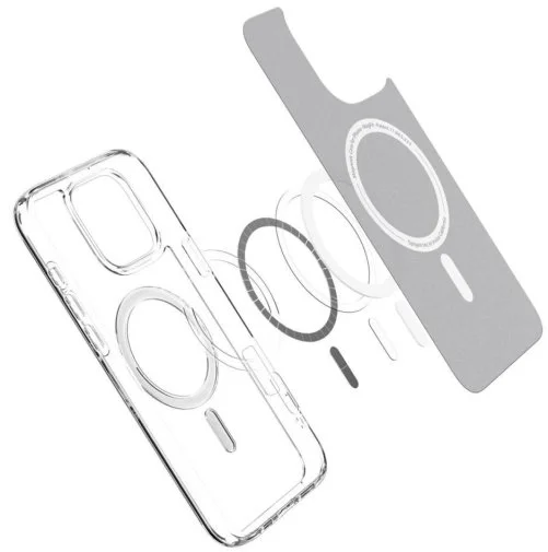 Фото: Чохол Spigen for Apple iPhone 16 Pro - Ultra Hybrid MagFit White (ACS08129) № 16 | KTC