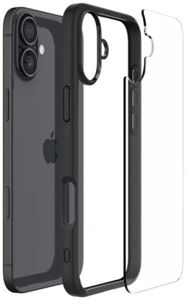 for Apple iPhone 16 - Ultra Hybrid Matte Black