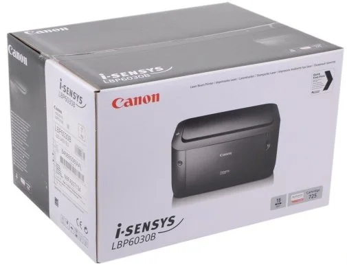 Фото: Принтер Canon i-SENSYS LBP6030B with 2x725 Cartridge (8468B042) № 14 | KTC