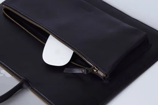 Фото: Чохол INCARNE Maryland 14 - MacBook Pro13 2012-2015 / Pro14 2021-2024 Black № 44 | KTC