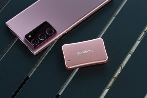 Зовнішній SSD-накопичувач GOODRAM HX200 1TB Rose Gold (SSDPR-HX200-1K0-RG)