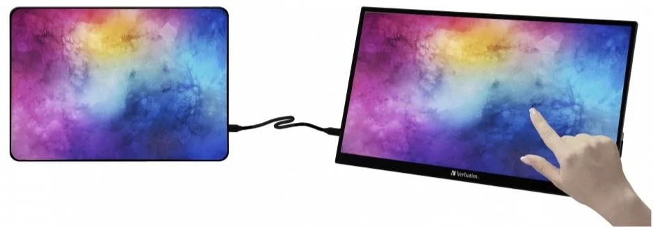 Фото: Монітор Verbatim PMT-15 (49592) - 15.6" IPS / 1920×1080 / / AMD FreeSync № 49 | KTC